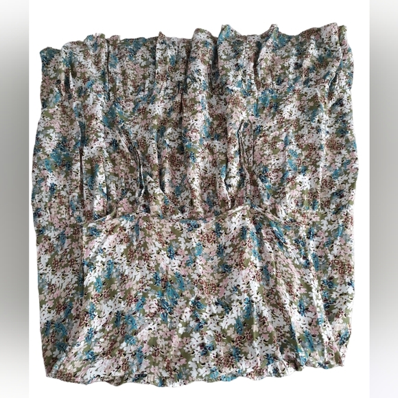 Cupshe Large Floral Pearl Button Spaghetti Strap Dress - Picture 4 of 17